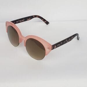 Pink and Brown Sunglasses